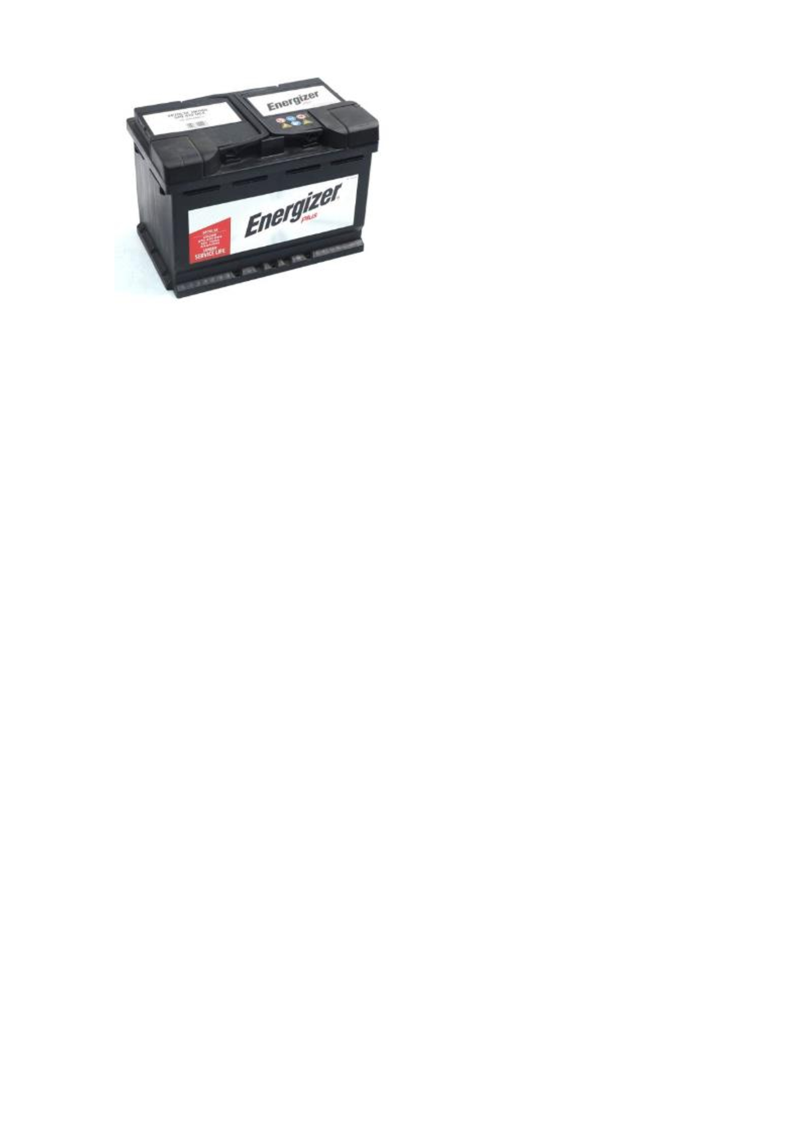 Акумулятор 70Ah-12v Energizer Plus (278х175х190), L, EN640